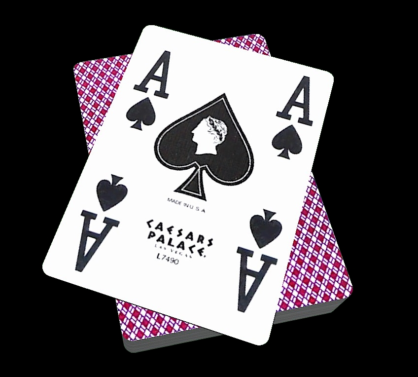 Caesars Palace Card Deck - Red