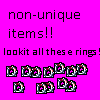 Non-Unique Items