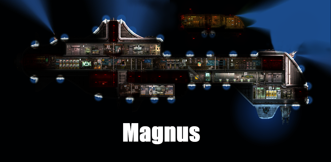 Magnus (With Docked Endeavour) – Barotrauma Mod