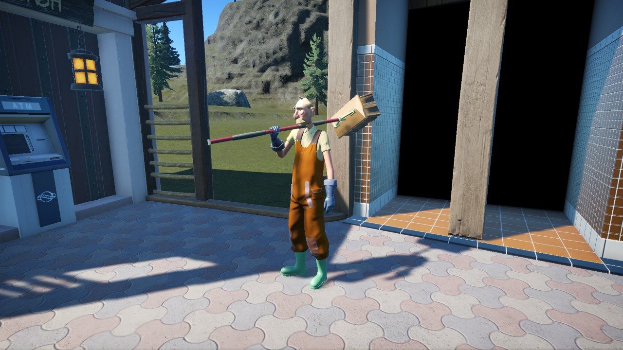 The Sweeper man