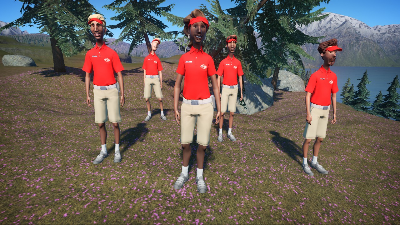 The Staff shop team  Professionals