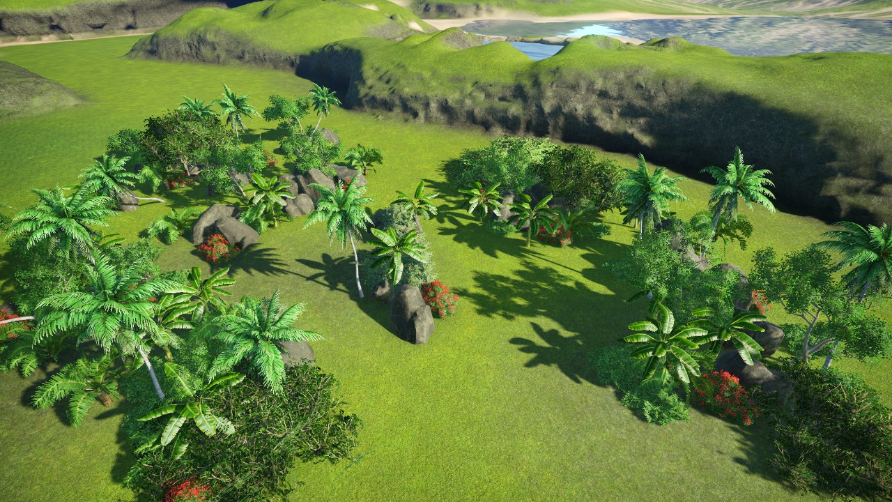 XL Scenery Path Tropical