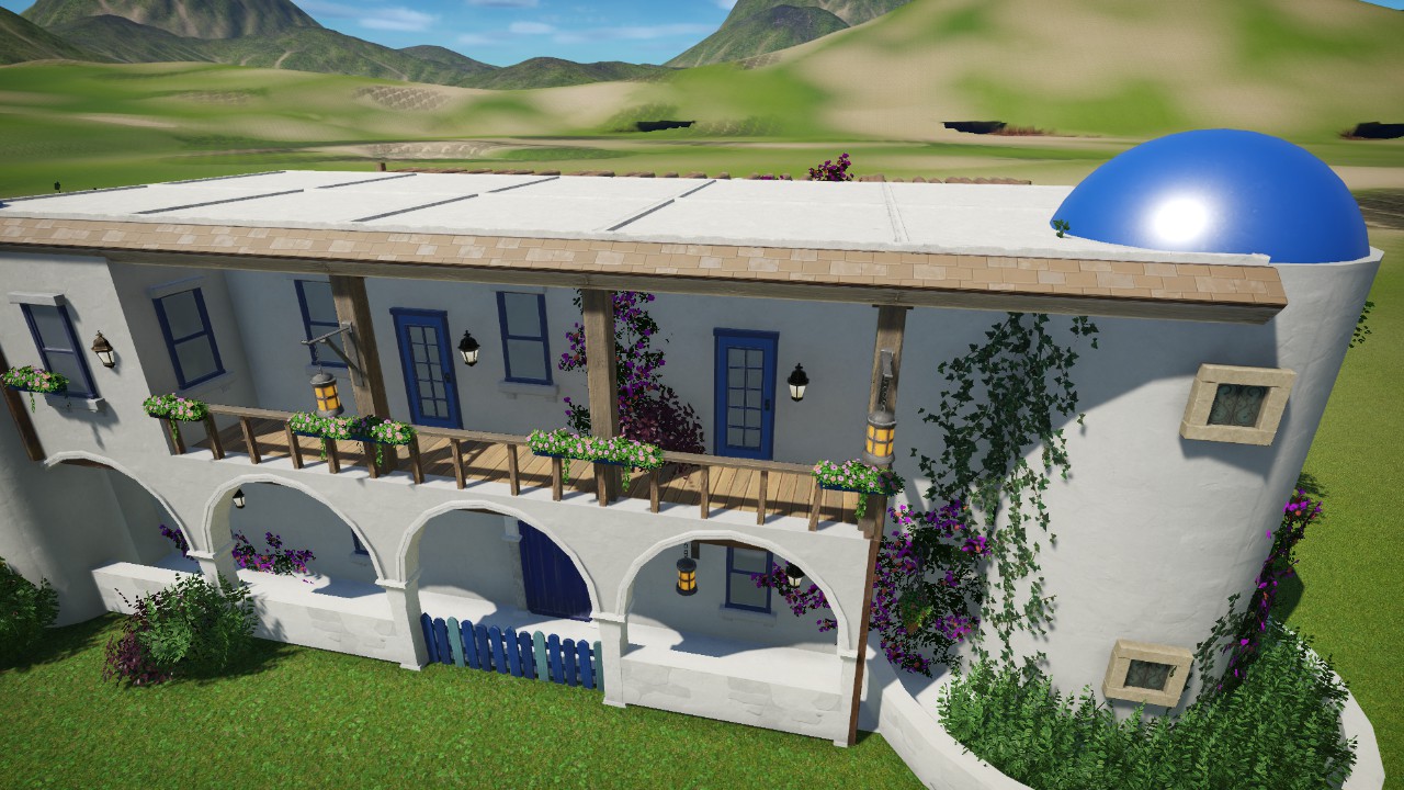 Mediterranean Coastal Building