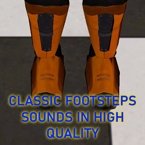 Classic Footstep Sounds in High Quality
