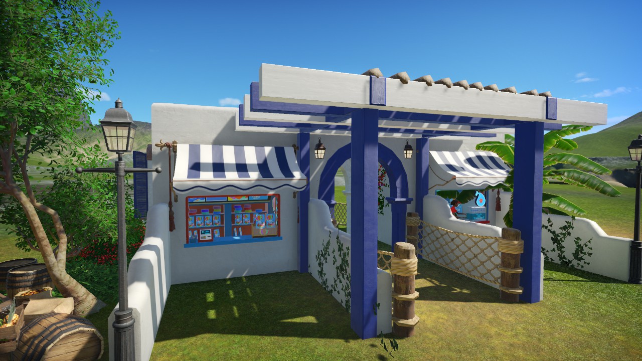 Mediterranean Ride entrance shop