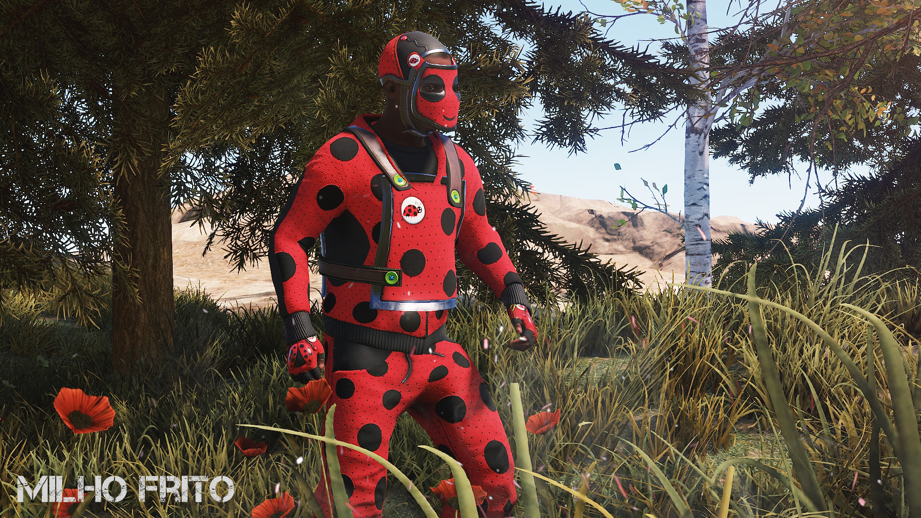 Ladybug Cosplay Facemask
