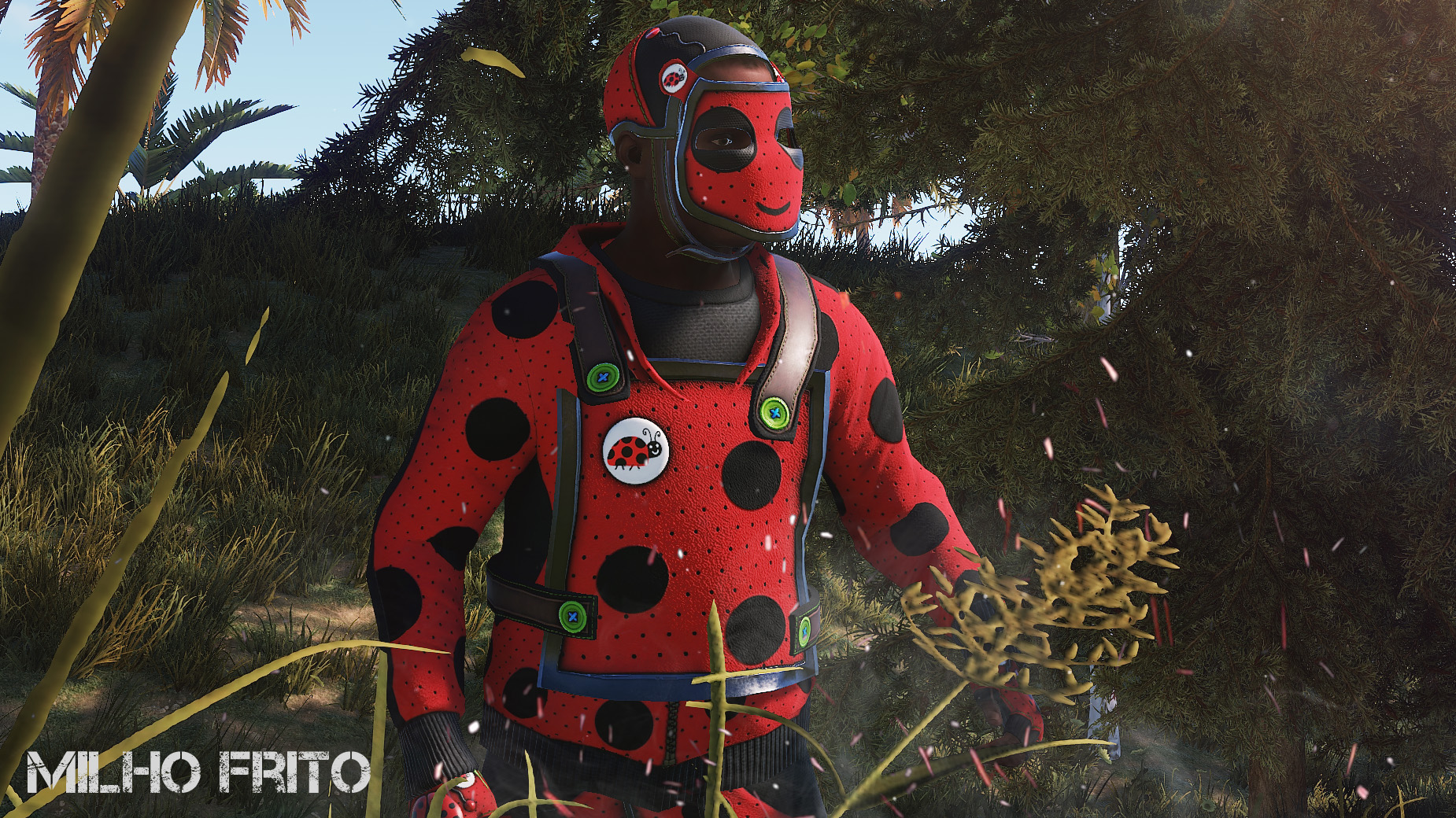 Ladybug Cosplay Facemask
