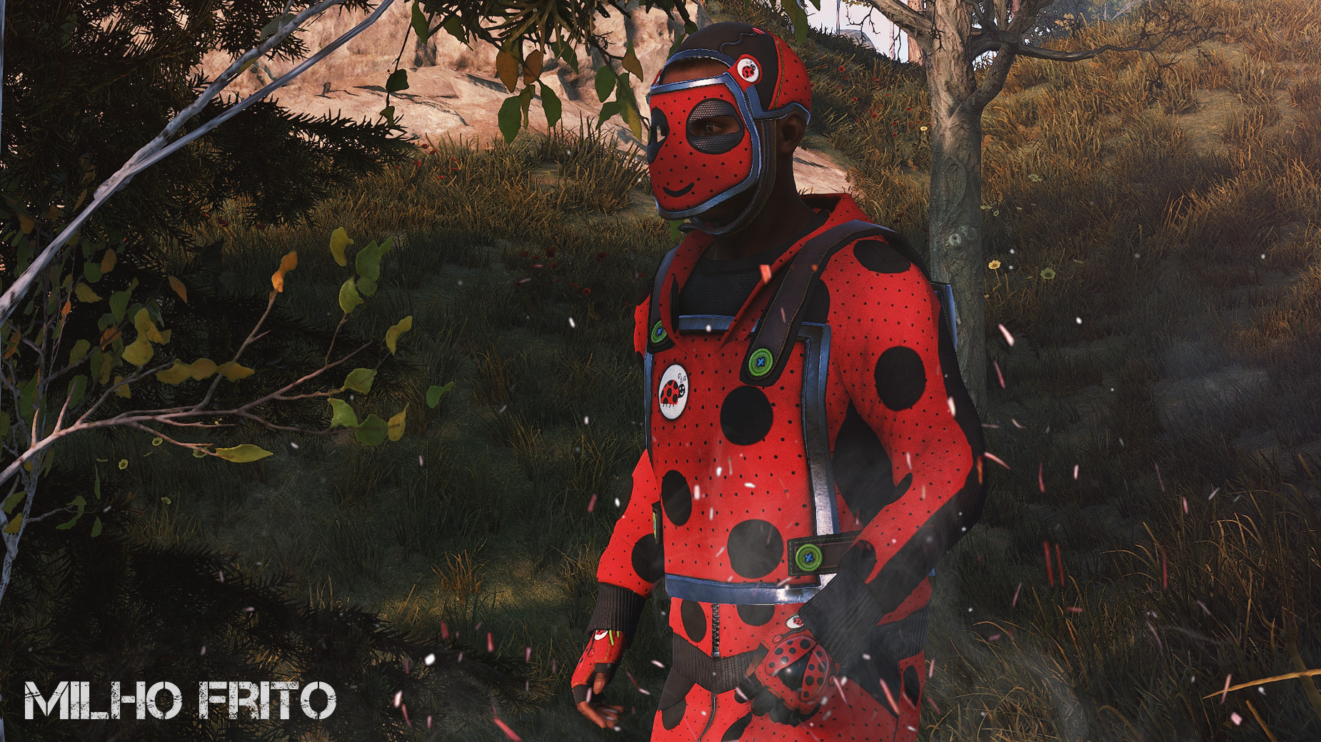 Ladybug Cosplay Facemask
