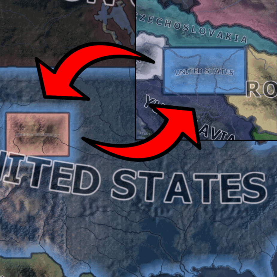 Swap Hungary and Wyoming