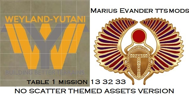 Table 1 Mission 13 32 33 No Scatter themed assets version 
