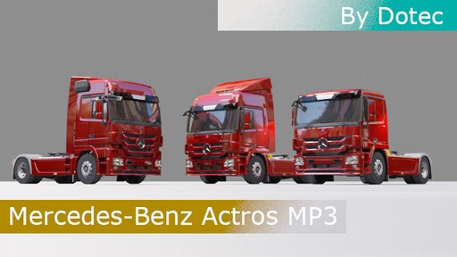 Steam Workshop::Mercedes-Benz Actros MP3