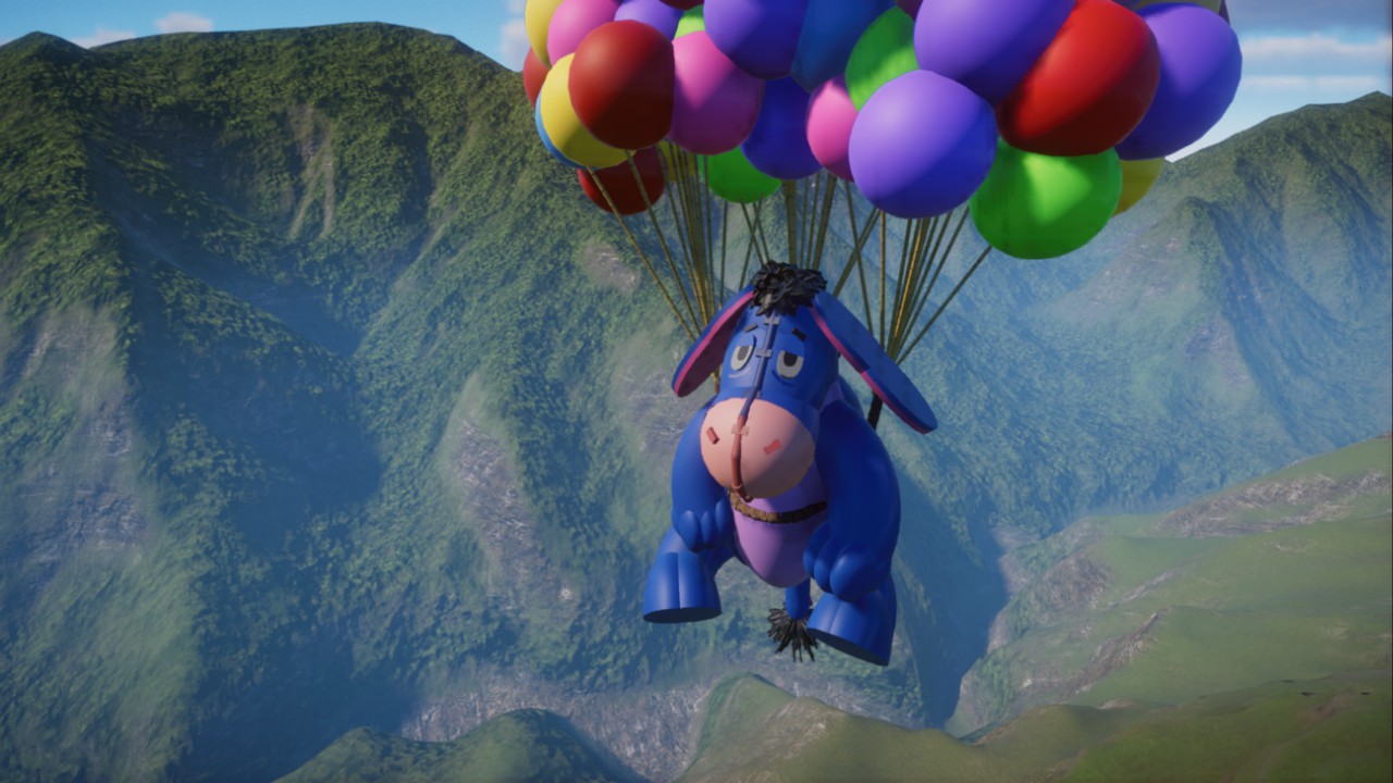 🎈 Eeyore Bourriquet decoration balloon 🎈