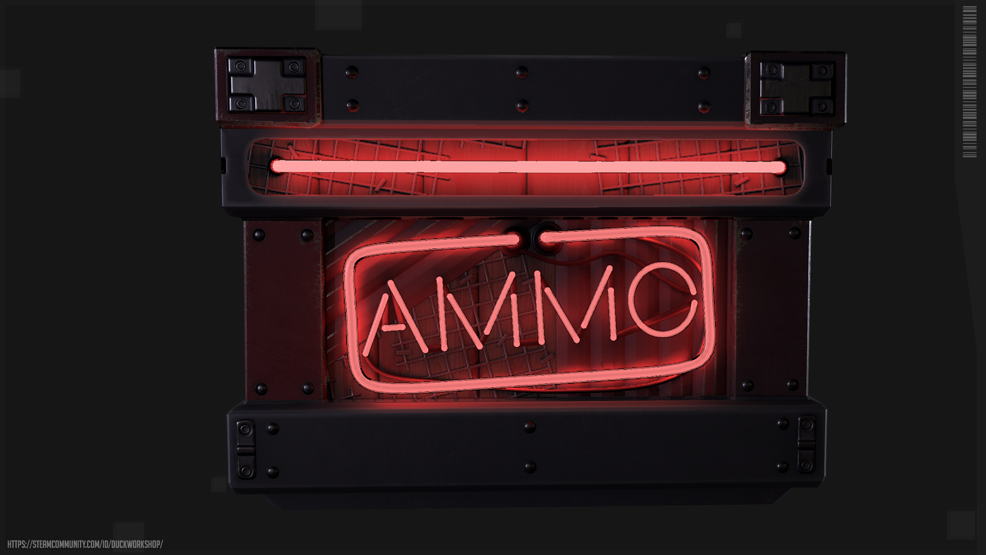 Neon Ammo Storage