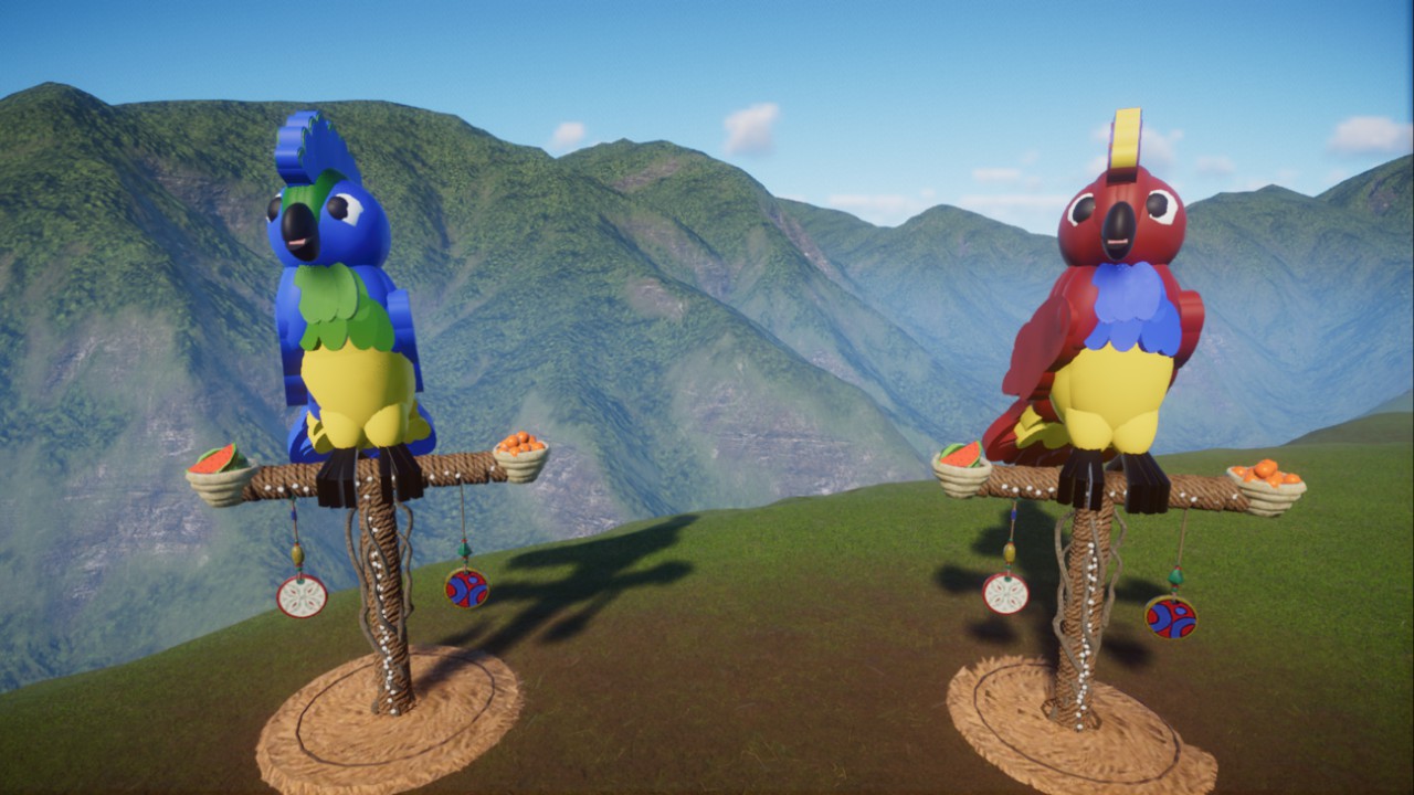 🦜 Jungle bird decoration 🦜