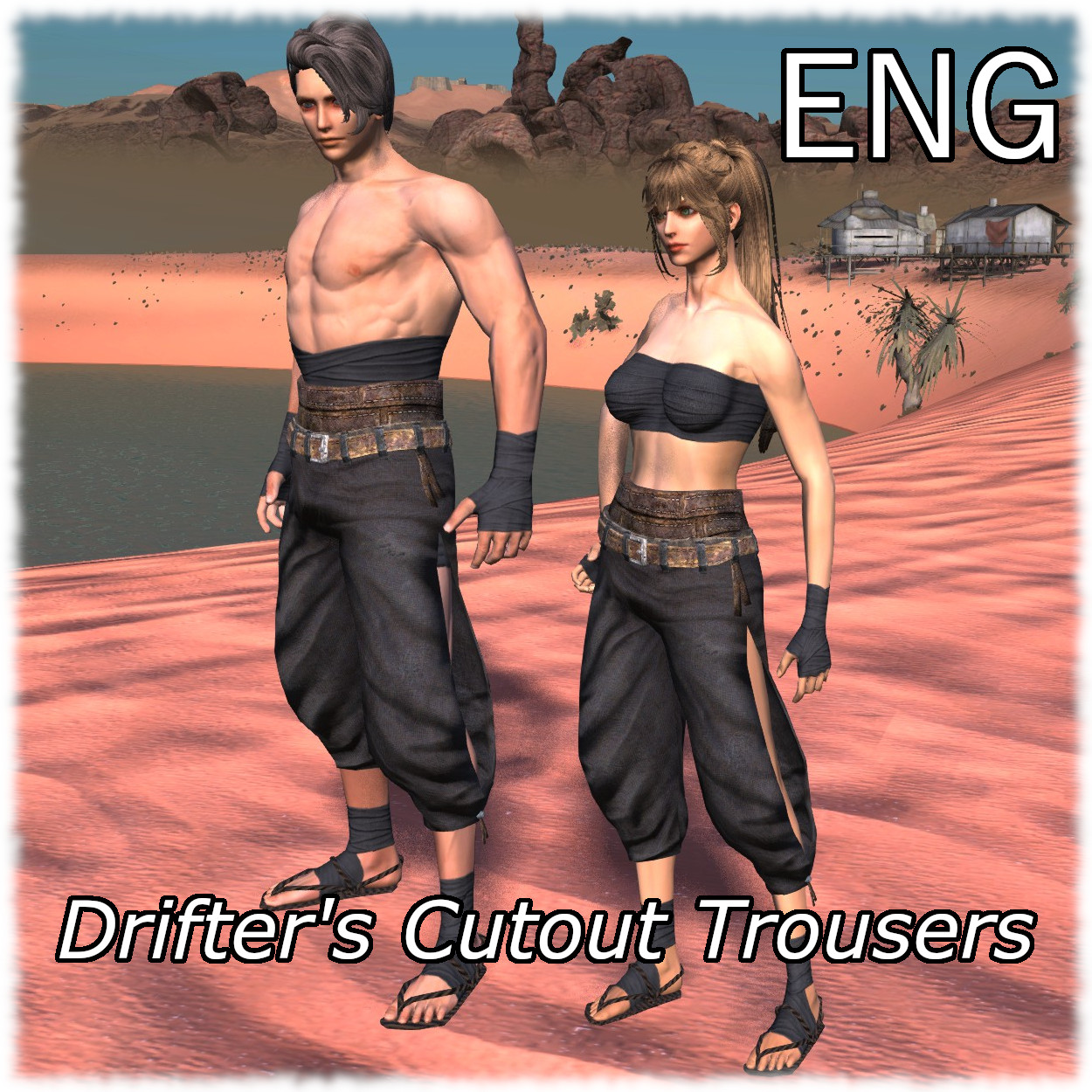 Drifter's Cutout Trousers ENG