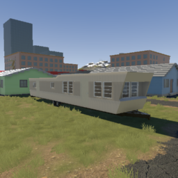 8x43 mobile home 1950s