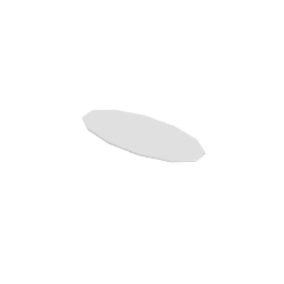 middle oval platform