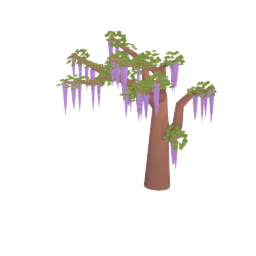 Wisteria Tree Simple Trunk