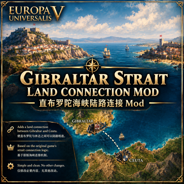 Gibraltar Strait Connection/直布罗陀海峡陆路连接 preview