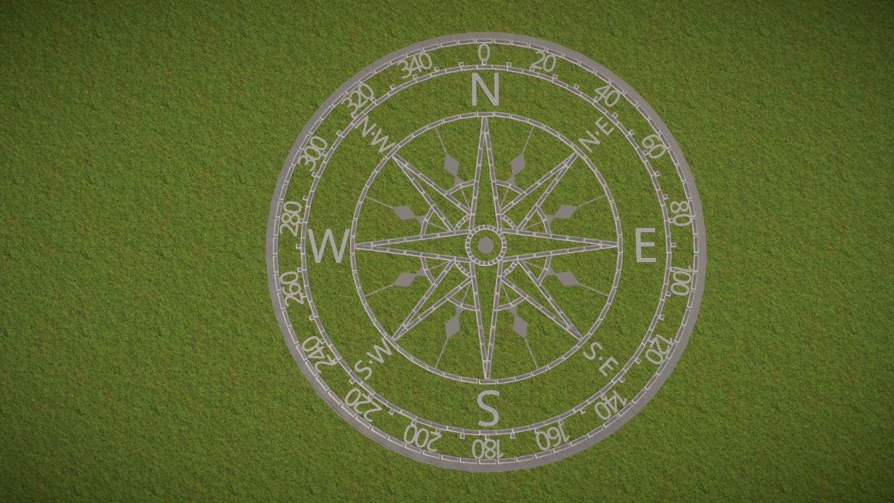 Adventure Theme - Compass Mosaic 3