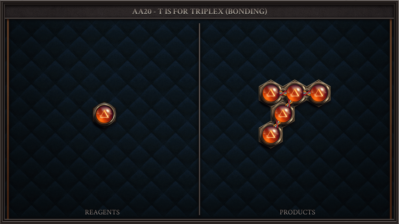 AA20 - T IS FOR TRIPLEX (BONDING)