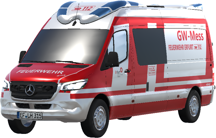 GW-Mess (Gerätewagen Messtechnik) Berufsfeuerwehr Erfurt