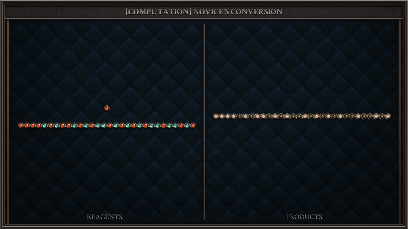 [Computation] Novice's Conversion