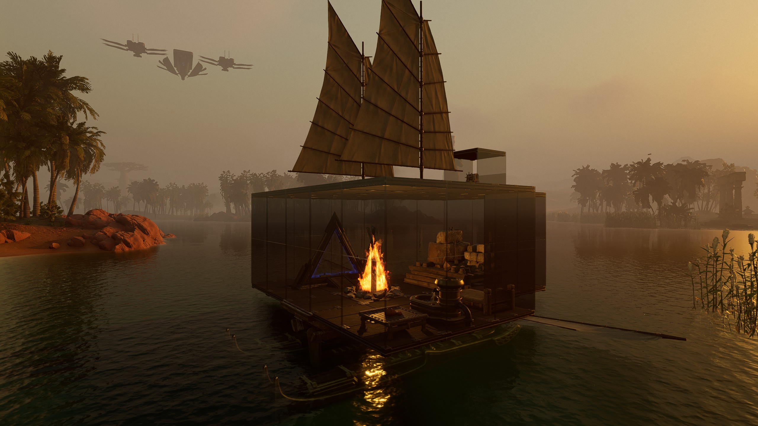 虚空挖掘船 – Soulmask Mod