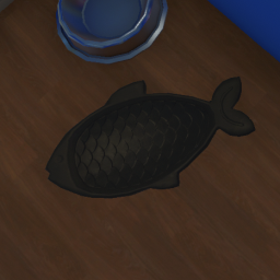 Fish Placemat (Black)