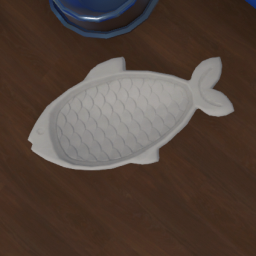 Fish Placemat (White)