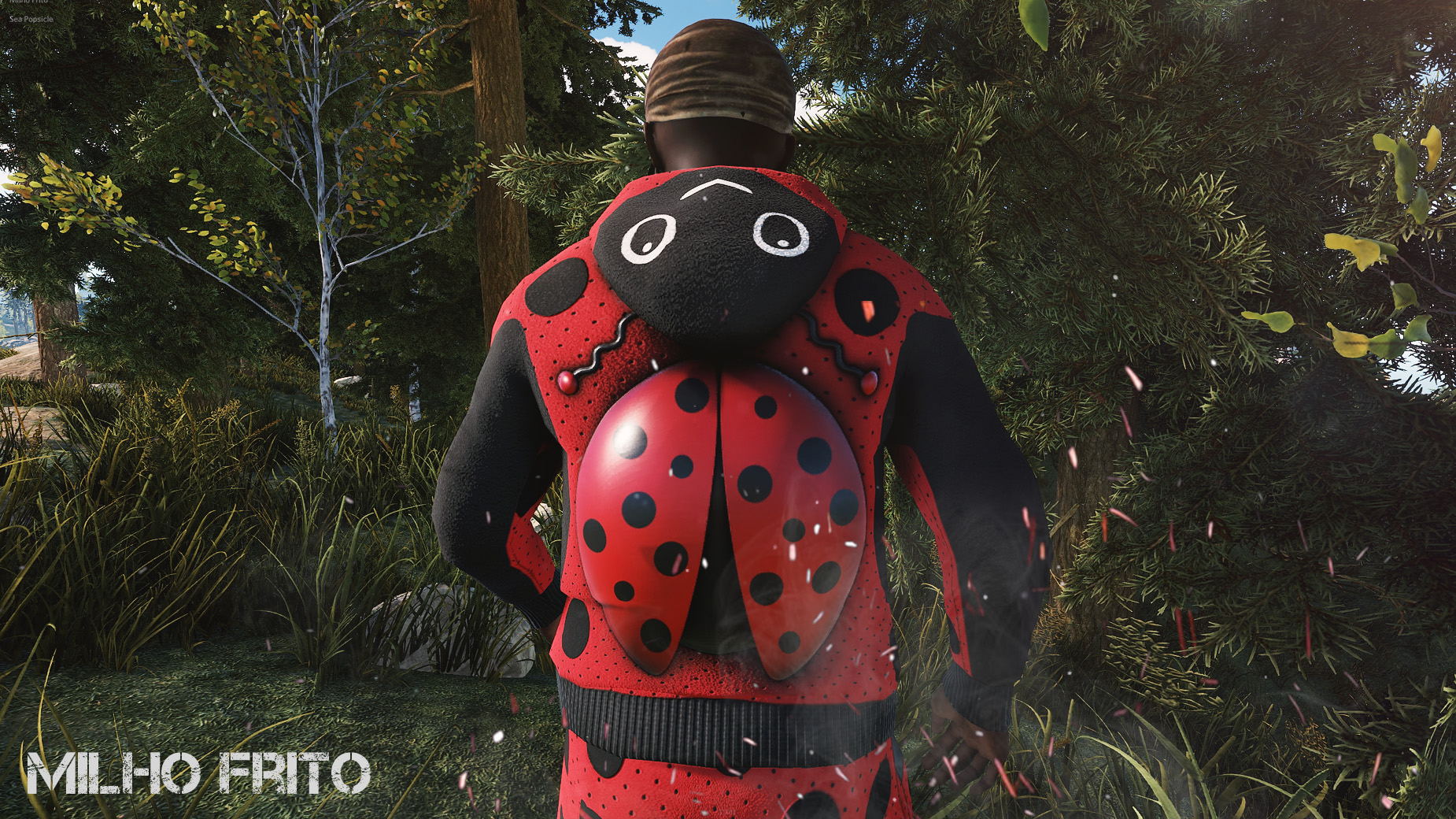Ladybug Cosplay Pants