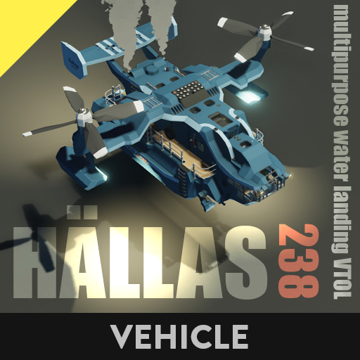 Hallas (multipurpose water landing VTOL)