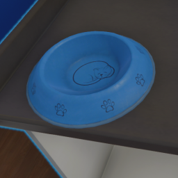 Cat Bowl (Blue)
