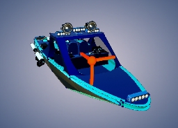 racing boat