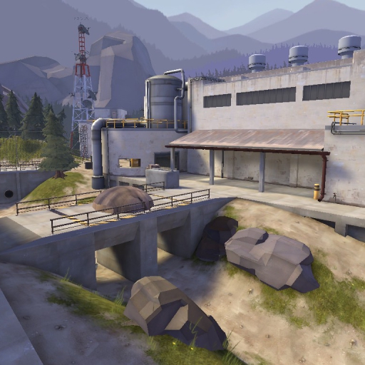 Gorge, but the points must be destroyed – Team Fortress 2 Mod
