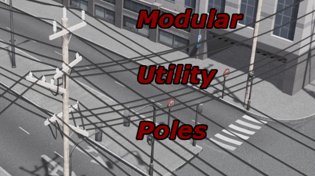 Modular Utility Poles preview