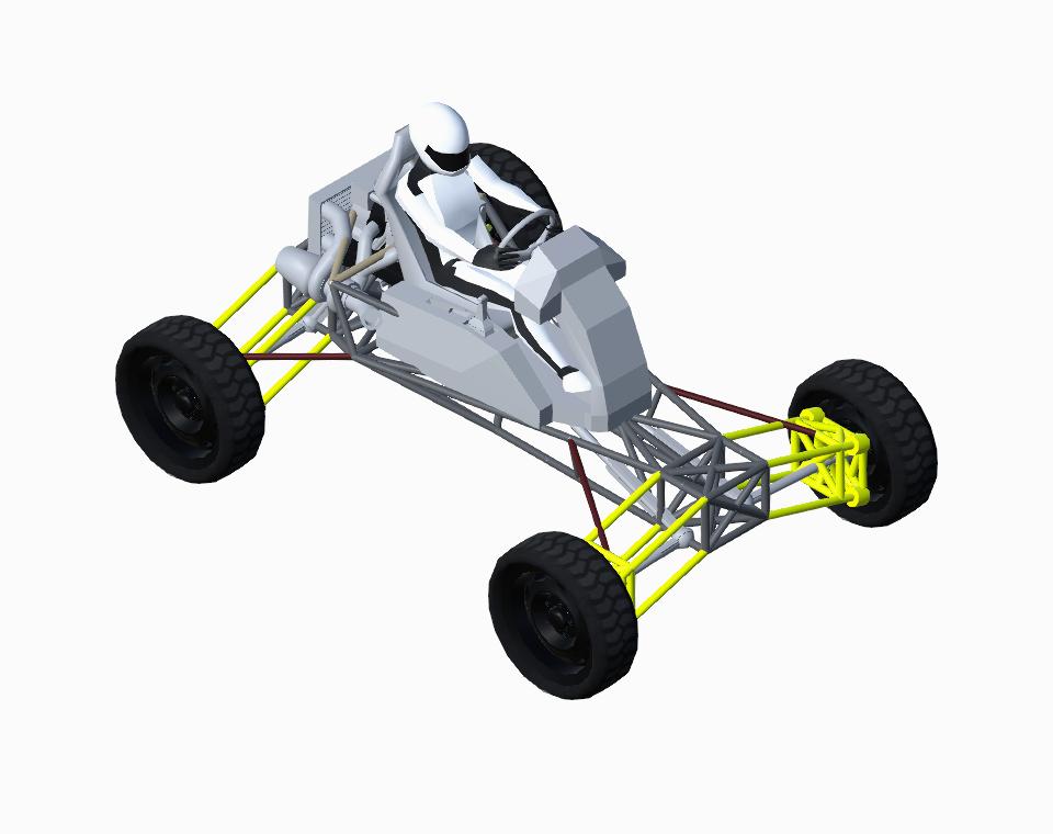 multi-link axle with sway bars