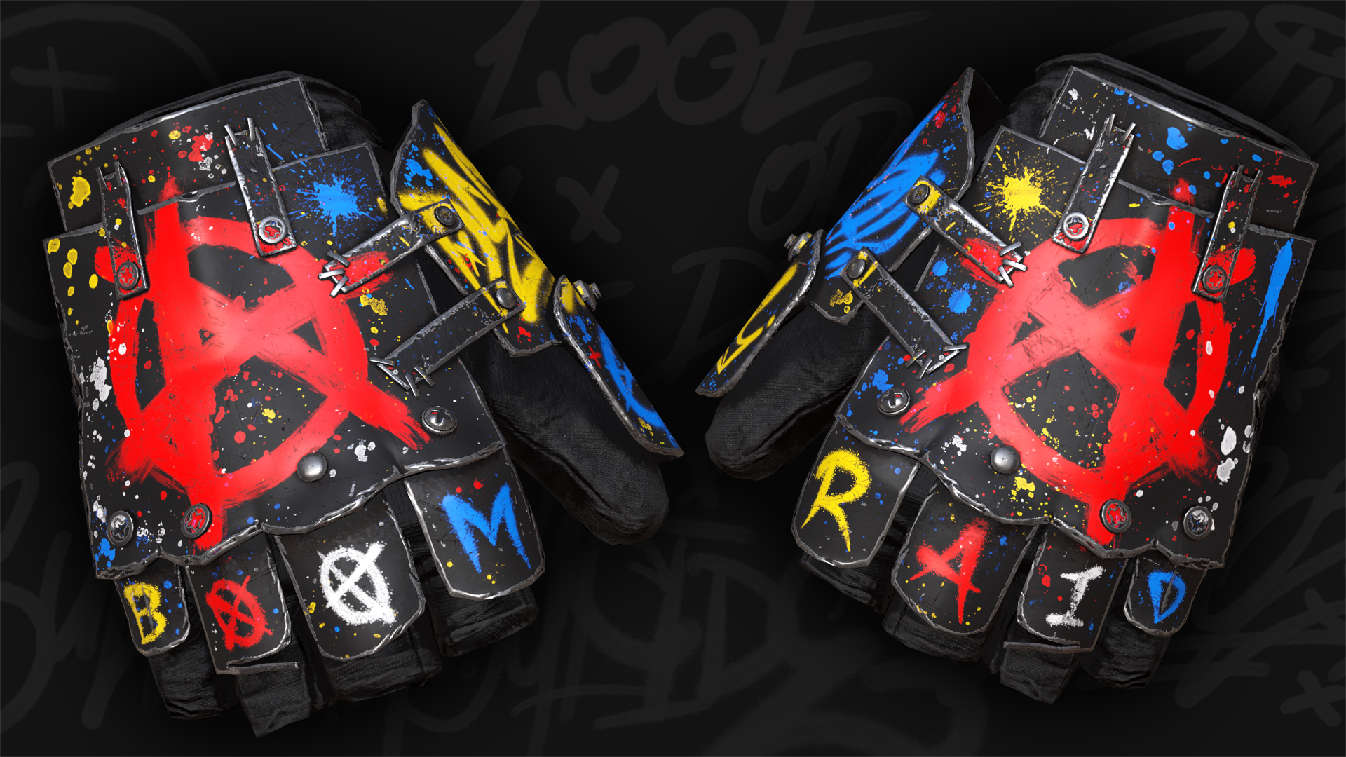 Bombing Roadsign Gloves