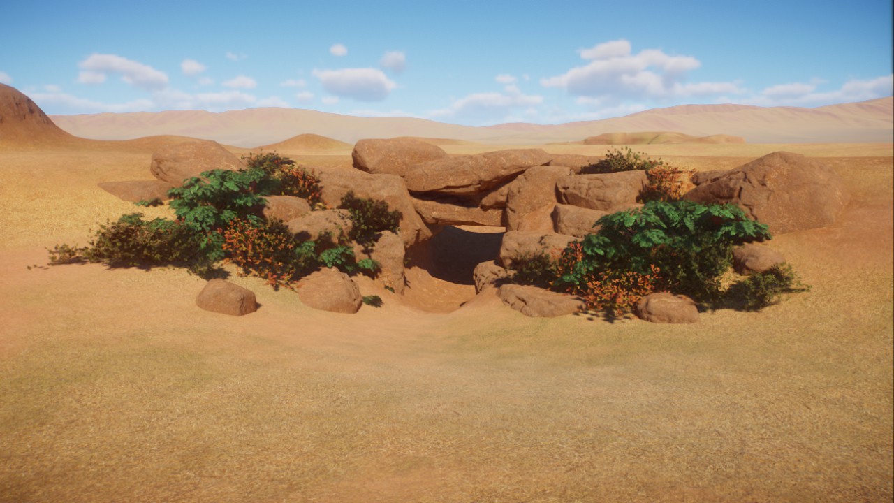 Cave entrance I | Inama Zoo | by DeLadysigner
