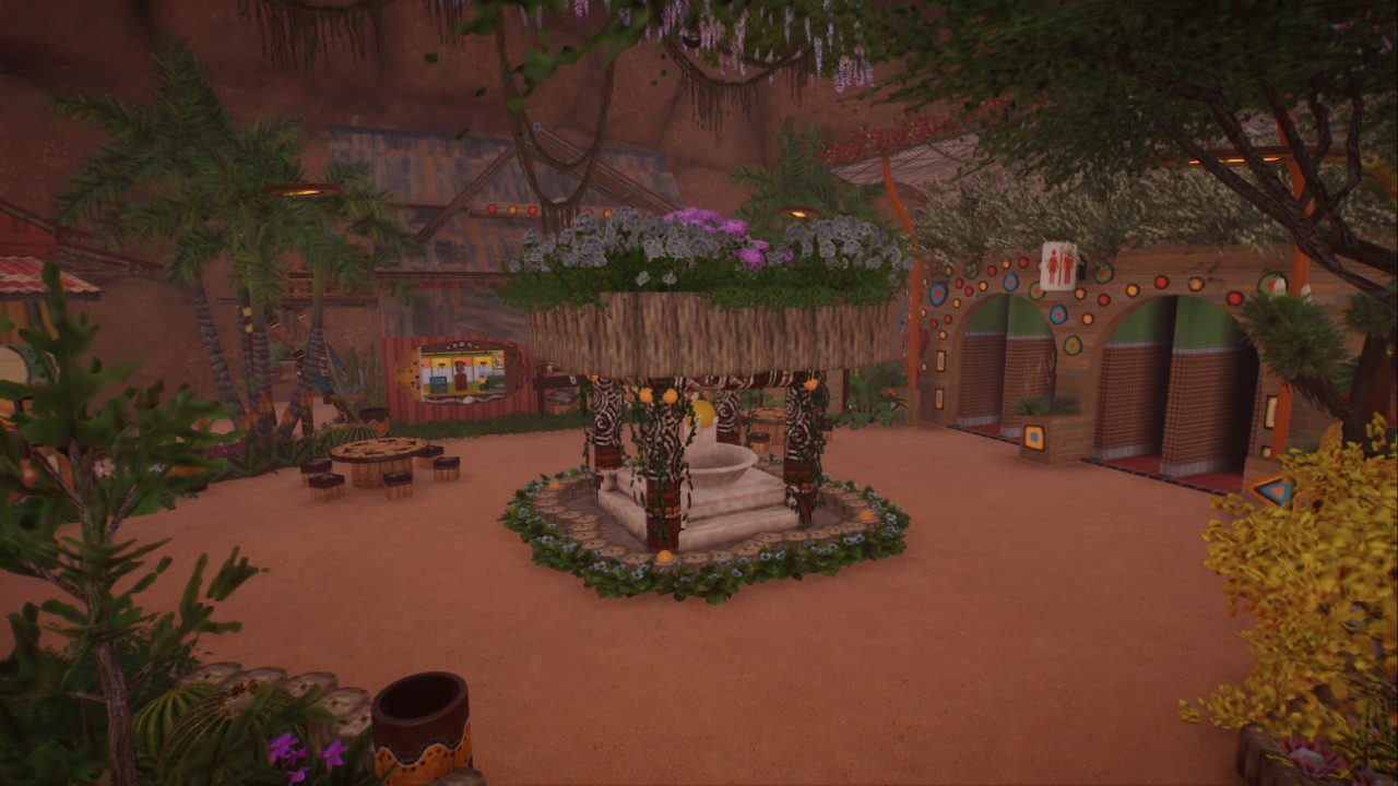 Cave shopping mall