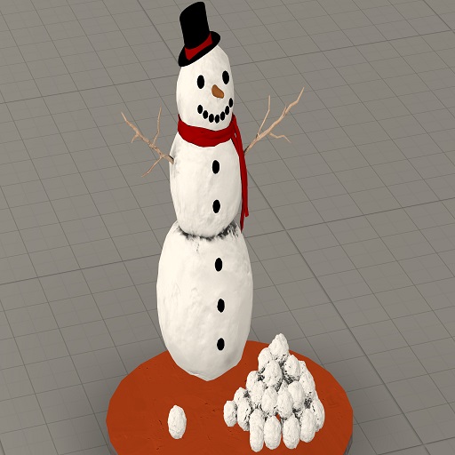 Call of Duty Black Ops Cold War Snow Stuff (Props)
