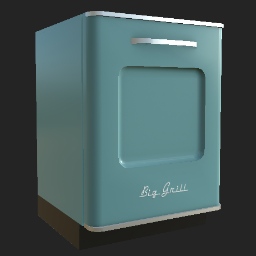 Retro Dishwasher 50s Style - Turquoise