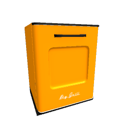 Retro Dishwasher 50s Style - Orange