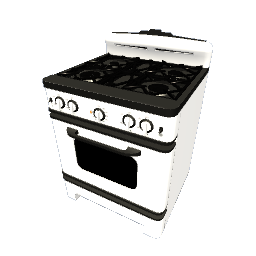 Retro Oven 50s Style - White