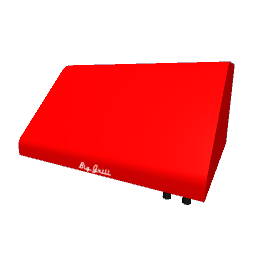 Retro Cooker Hoods 50s Style - Red