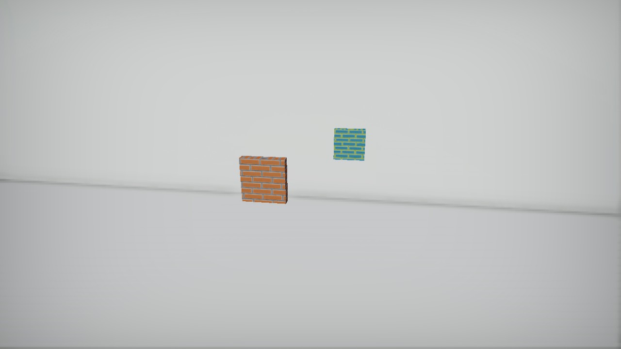 Wallset Brick Modern Square 1m
