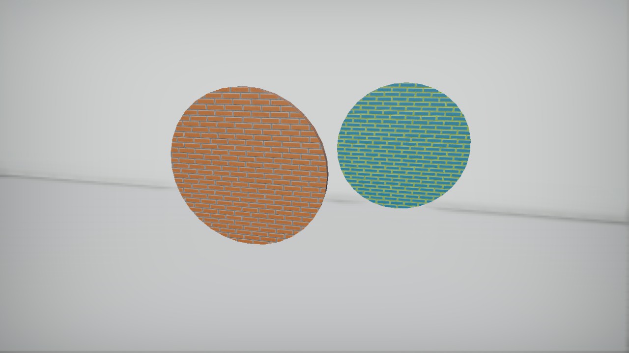 Wallset Brick Modern Circle 4m