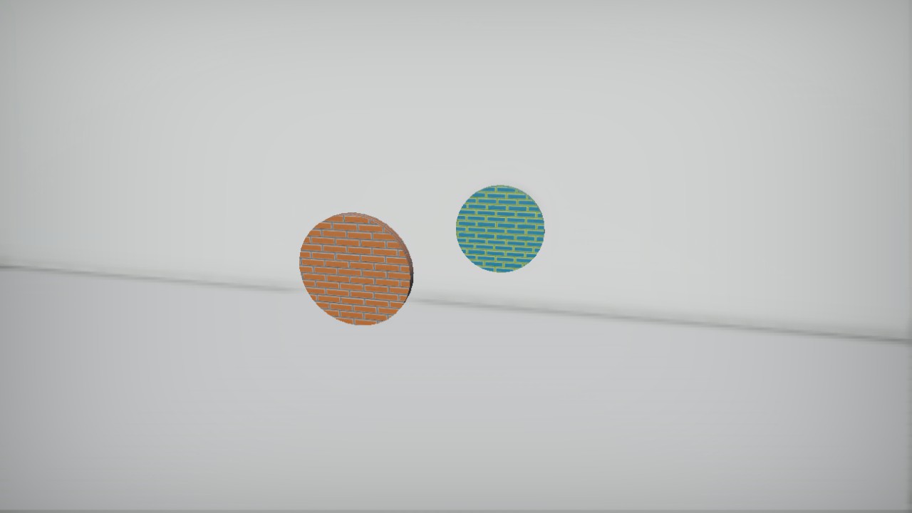 Wallset Brick Modern Circle 2m
