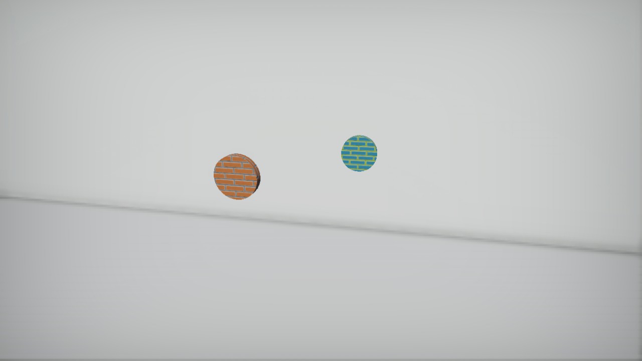 Wallset Brick Modern Circle 1m