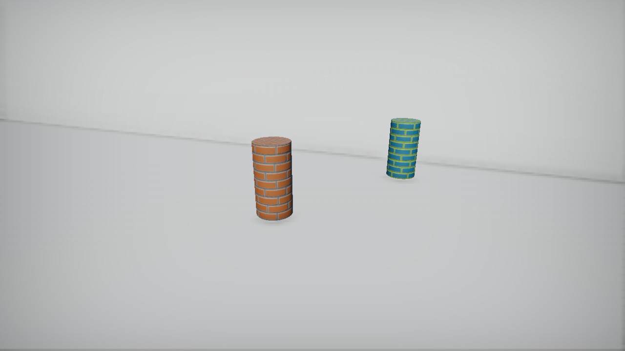 Wallset Brick Modern Pillar Round 0.5m
